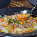 Leftover Ham Bone Soup