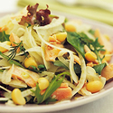 Fennel, Smoked Salmon and Macadamia Salad